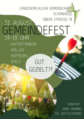 Gemeindefest (Bild vergr&ouml;&szlig;ern)