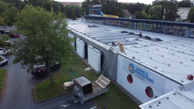 Meldung: Nachhaltige Energiegewinnung im Sauna- und Freizeitbad Lauchhammer