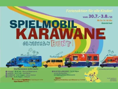 Meldung: Die Spielmobil Karawane zieht wieder los!