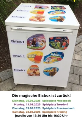 Ferienprogramm: Die ✨ magische Eisbox ✨ ist zurück!