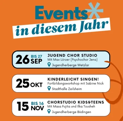 events in diesem jahr