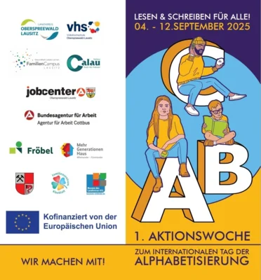 Foto zur Meldung: Alpha-Woche 4.-12. September 2025: Lesen und Schreiben für alle!