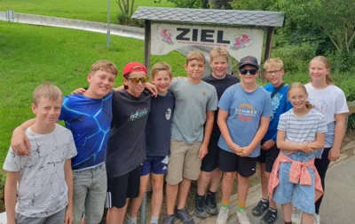 Foto zur Meldung: Wasserballcamp U14 in Großschönau