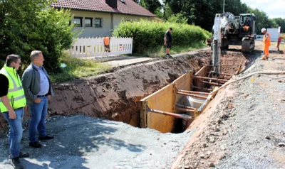 Attraktiver Wohnraum in Katschenreuth: Stadt Kulmbach investiert zwei Millionen Euro in Baugebietserschließung (Bild vergr&ouml;&szlig;ern)