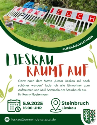 LIESKAU RÄUMT AUF (Bild vergr&ouml;&szlig;ern)