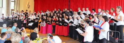 Großes Chorfest zur Eröffnung des neuen Kulturhaussaales