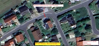 Baustelle Blumenstraße 17 vom 08.09.2025 bis 17.10.2025 (Bild vergr&ouml;&szlig;ern)
