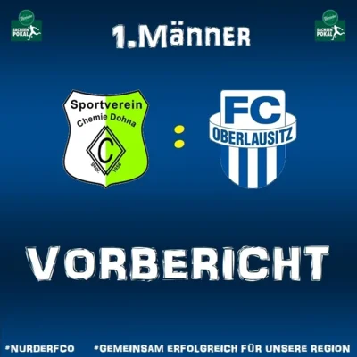 📝 Vorbericht zum Sachsenpokal-Spiel gegen Chemie Dohna (Bild vergr&ouml;&szlig;ern)