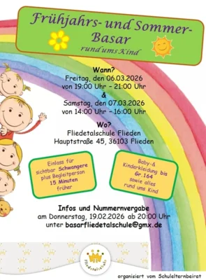 Frühjahrs- und Sommerbasar am 06.03. und 07.03.