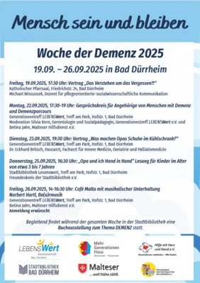 „Demenz – Mensch sein und bleiben“