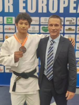 Lessing Schüler bei Judo Europameisterschaft (Bild vergrößern)