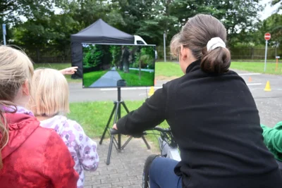 Fahrradsimulator (Bild vergr&ouml;&szlig;ern)