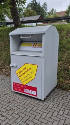 Container für Altkleider