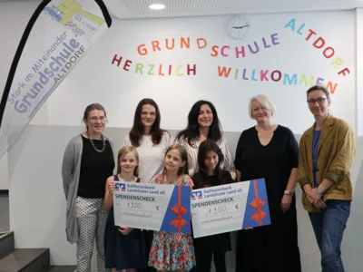 Meldung: Laufen für den guten Zweck: Altdorfer Kinder erlaufen 12.300 Euro