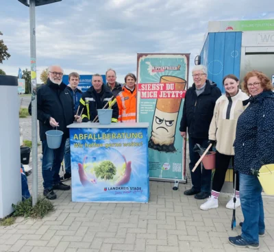 Erfolgreiches Beach Clean Up am Bassenflether Strand (Bild vergr&ouml;&szlig;ern)