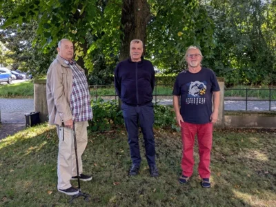 Die Pilzsachverständigen des Landkreises OSL (Foto Anna Vetter) (Bild vergr&ouml;&szlig;ern)