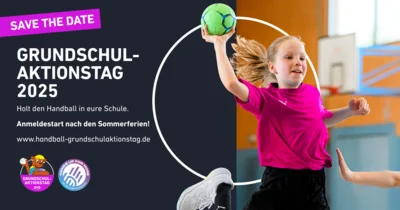 Der Handball-Grundschulaktionstag 2025 – Seid Ihr dabei? (Bild vergr&ouml;&szlig;ern)
