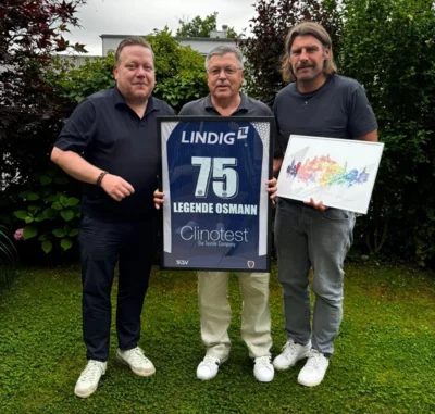 Der ThSV Eisenach gratuliert Club-Legende Rainer Osmann (Bild vergr&ouml;&szlig;ern)