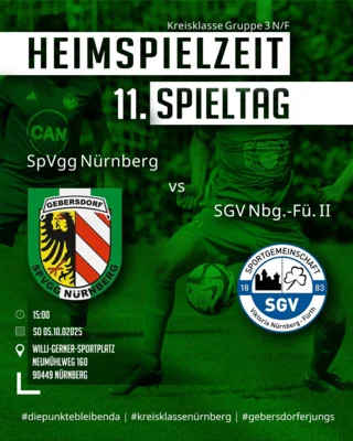11. Spieltag/Vorbericht (Bild vergr&ouml;&szlig;ern)