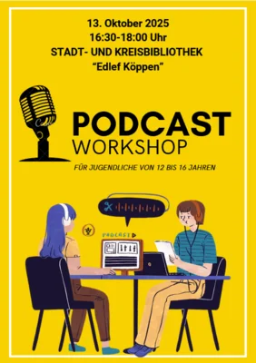 Podcast-Workshop für Jugendliche: Tipps & Tricks zur Technik und Gestaltung (Bild vergr&ouml;&szlig;ern)