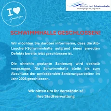 Schließung der Alb-Lauchert-Schwimmhalle (Bild vergr&ouml;&szlig;ern)