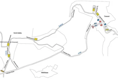Verkehrsinformation: Sperrung der Freiberger Straße (Bild vergr&ouml;&szlig;ern)