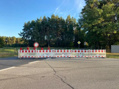 Straßensperrung K122