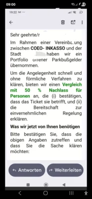 Achtung! Gefälschte Zahlungsaufforderungen!
