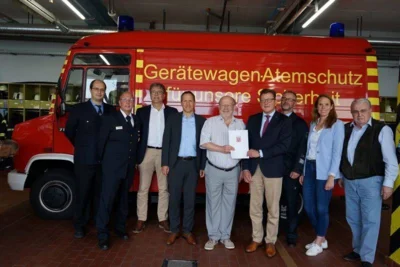 Meldung: Förderbescheid für die Feuerwehr Reichelsheim