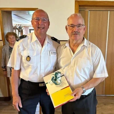 Meldung: 65. Geburtstag von Kreisstabführer Helmut Schwinn