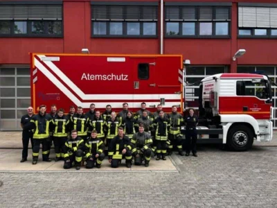 Meldung: Neue Atemschutzgeräteträger in Erbach ausgebildet