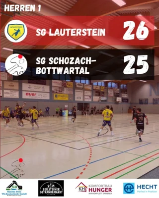 Herren 1 - knappe Niederlage in Lauterstein (Bild vergr&ouml;&szlig;ern)