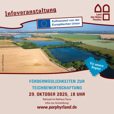 Fördermöglichkeiten zur Teichbewirtschaftung und Investitionen in touristische Infrastruktur, Schulungen oder Marketingmaßnahmen im Bereich Aquakultur und Fischerei (Bild vergr&ouml;&szlig;ern)