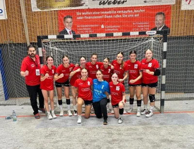 Weibliche B1 - siegt knapp in hart umkämpfter Partie gegen Handballregion Bottwar SG (Bild vergr&ouml;&szlig;ern)