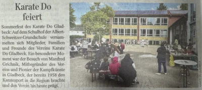 Meldung: Karate Do Feiert
