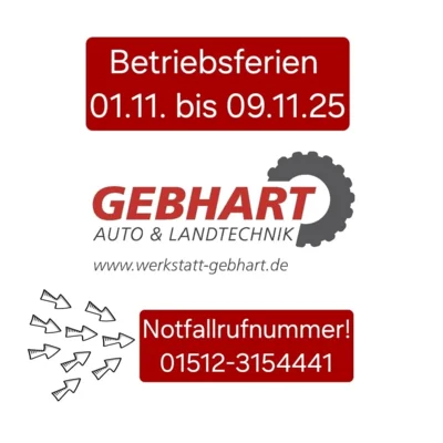 Betriebsferien 01.11. bis 09.11.2025 (Bild vergr&ouml;&szlig;ern)