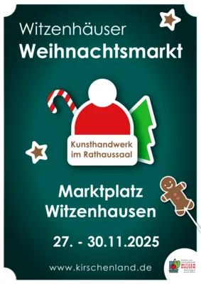 Witzenhäuser Weihnachts- und Kunsthandwerkermarkt vom 27. bis 30. November 2025 (Bild vergr&ouml;&szlig;ern)