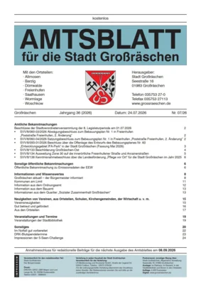 Titel Amtsblatt