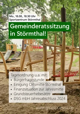 Gemeinderat kommt nach Störmthal! (Bild vergr&ouml;&szlig;ern)