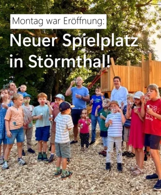 Neuer Abenteuer-Spielplatz für Störmthal (Bild vergr&ouml;&szlig;ern)