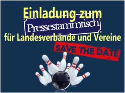 Meldung: Pressestammtisch für Landesverbände und Vereine