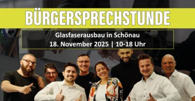 Meldung: Bürgersprechstunde in Schönau – 18.11.2025