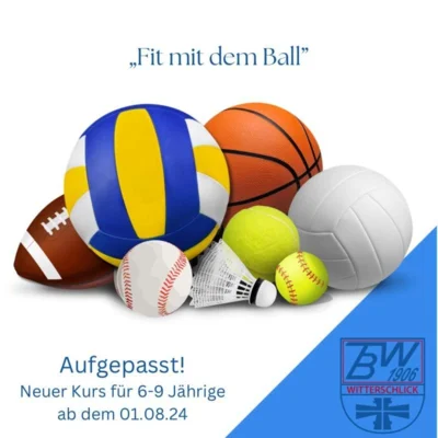 Fit mit dem Ball (Bild vergr&ouml;&szlig;ern)