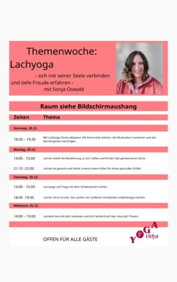 Lachyoga im Dezember (Bild vergr&ouml;&szlig;ern)