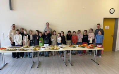Pausensnack Klasse 4b