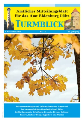 Amtsblatt 11/2025 - Onlineversion erschienen