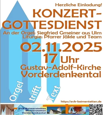 Vorschaubild zur Meldung: Rückblick: Konzert-Gottesdienst in Vorderdenkental ...