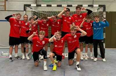 Männliche C1 - knapper Sieg gegen die HB Ludwigsburg (Bild vergr&ouml;&szlig;ern)
