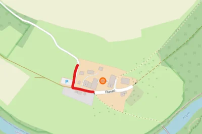 Meldung: Vollsperrung und halbseitige Sperrung Flunau