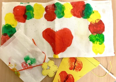 Dekoration für das Apfelfest (Bild vergr&ouml;&szlig;ern)